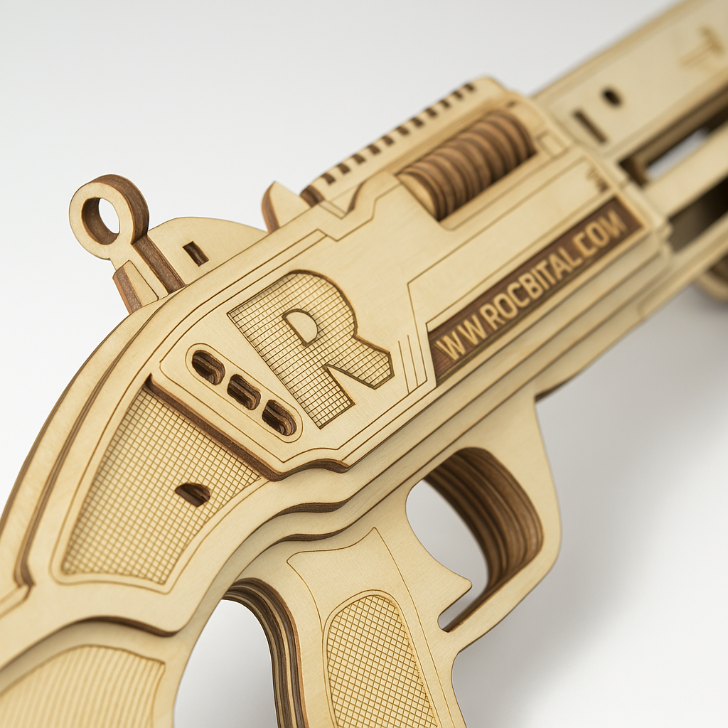 Lock. Load. Laugh. – Wooden Shotgun Blaster Kit by EverProsper Trust