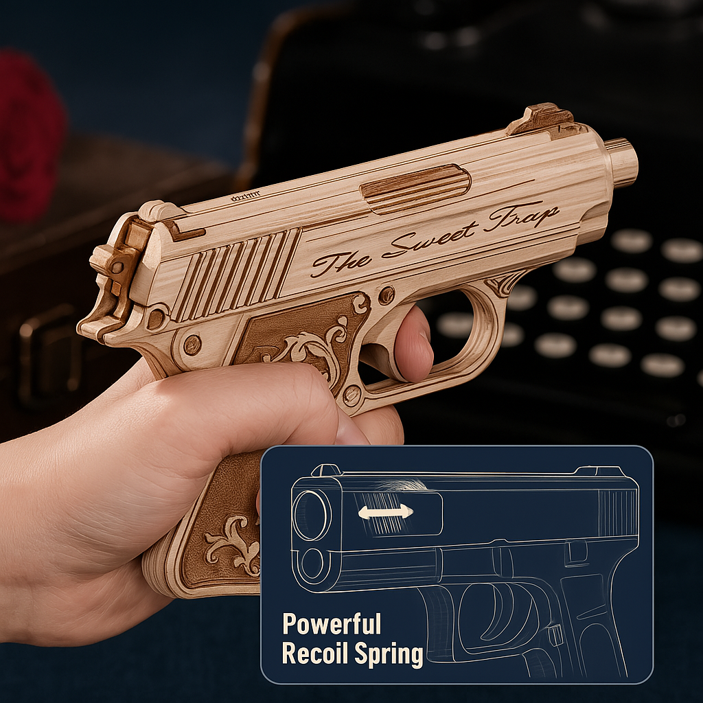 Pocket-Sized Power – Mini Rose Pistol Puzzle Kit by EverProsper Trust