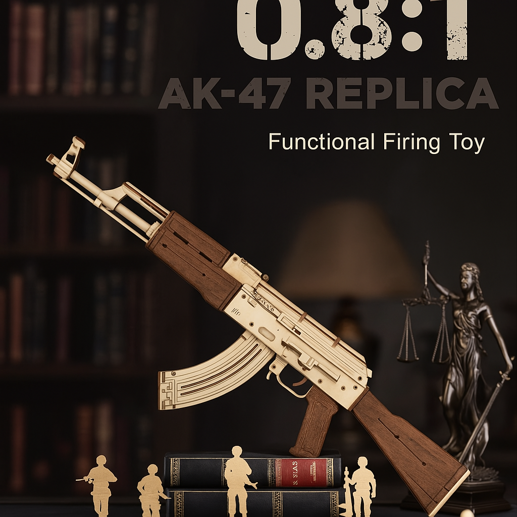 Click. Craft. Fire. – 3D Wooden AK Rifle Puzzle by EverProsper Trust