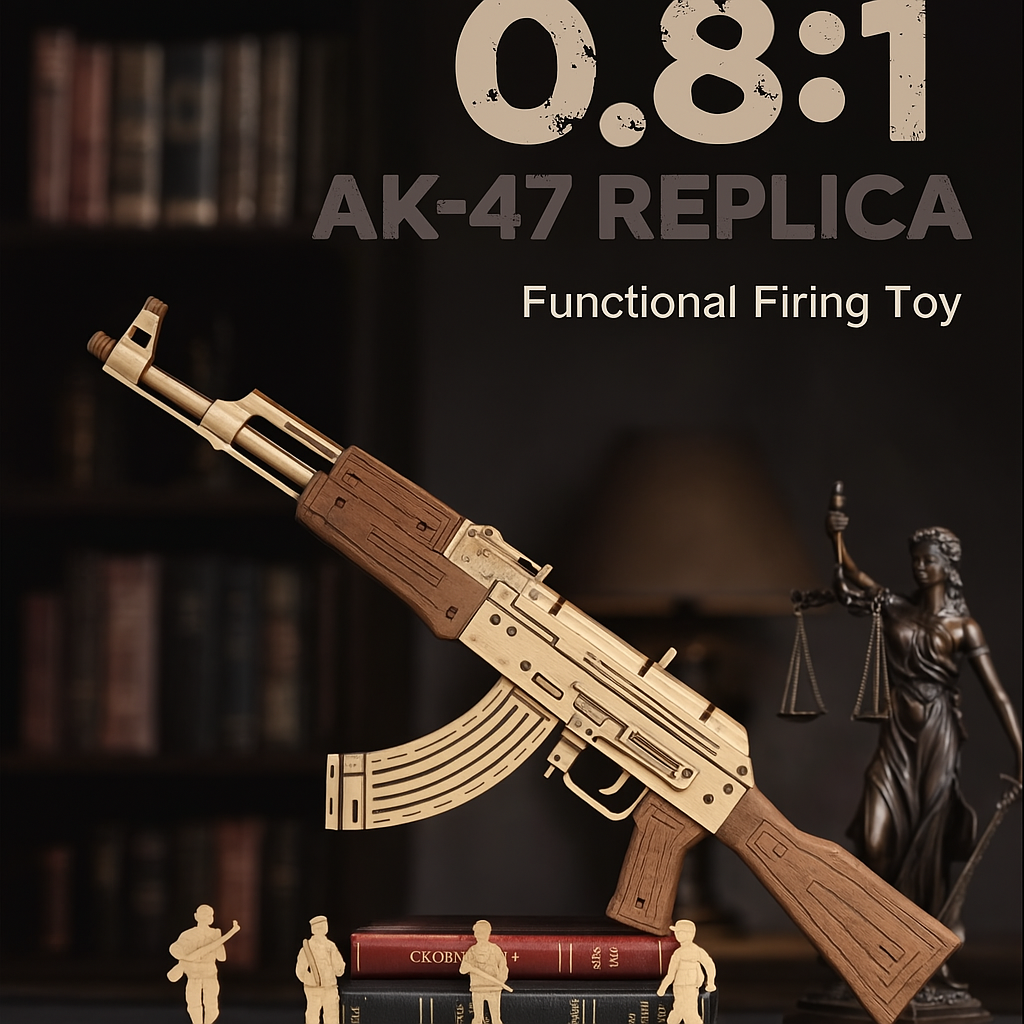 Click. Craft. Fire. – 3D Wooden AK Rifle Puzzle by EverProsper Trust
