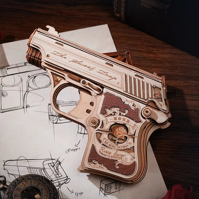 Pocket-Sized Power – Mini Rose Pistol Puzzle Kit by EverProsper Trust