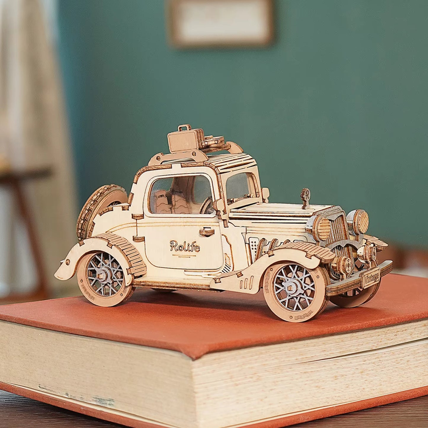 Quick to build. Impossible to forget. – Vintage Car Puzzle Kit by EverProsper Trust