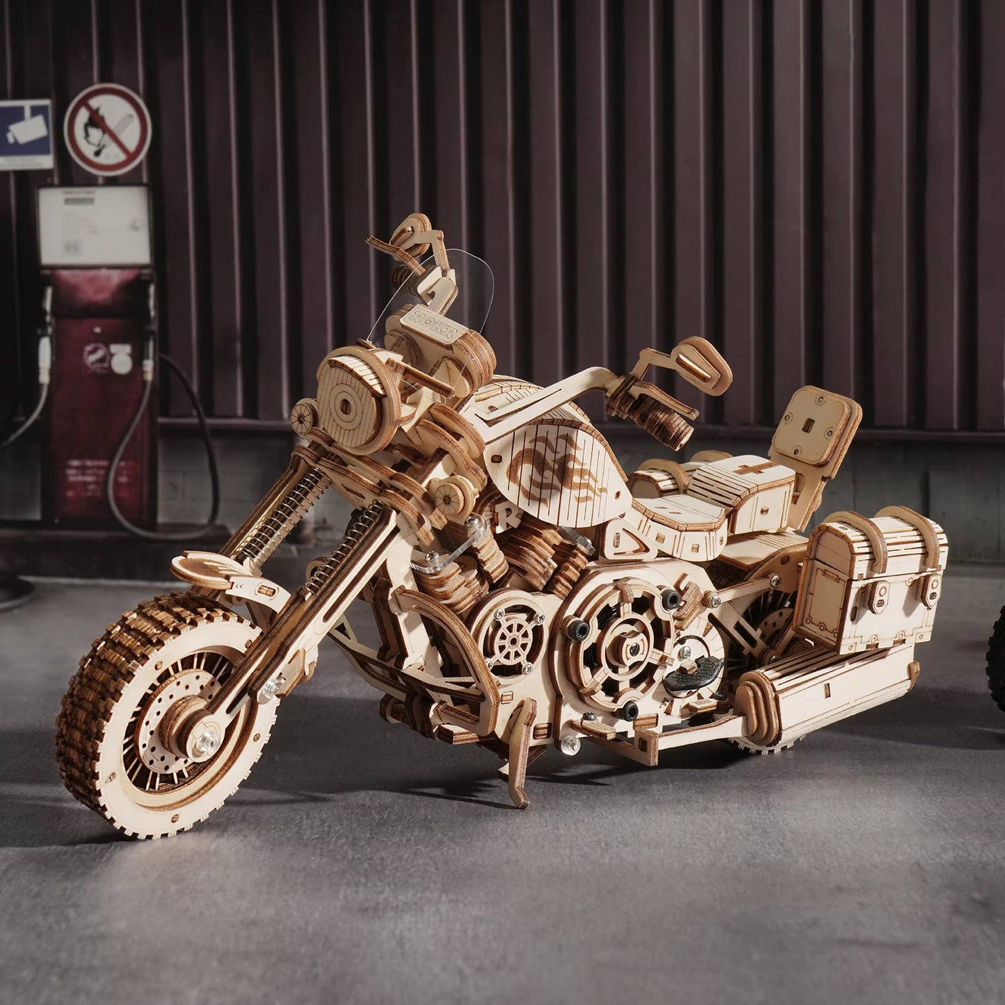 Ride the Craft – Cruiser Motorcycle Puzzle Kit by EverProsper Trust