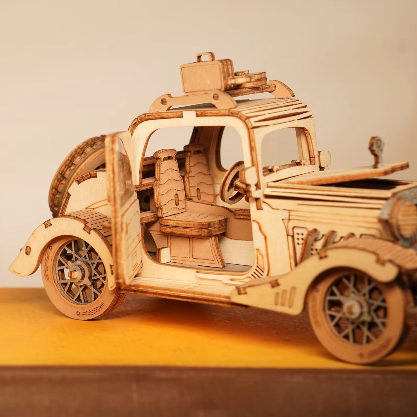 Quick to build. Impossible to forget. – Vintage Car Puzzle Kit by EverProsper Trust
