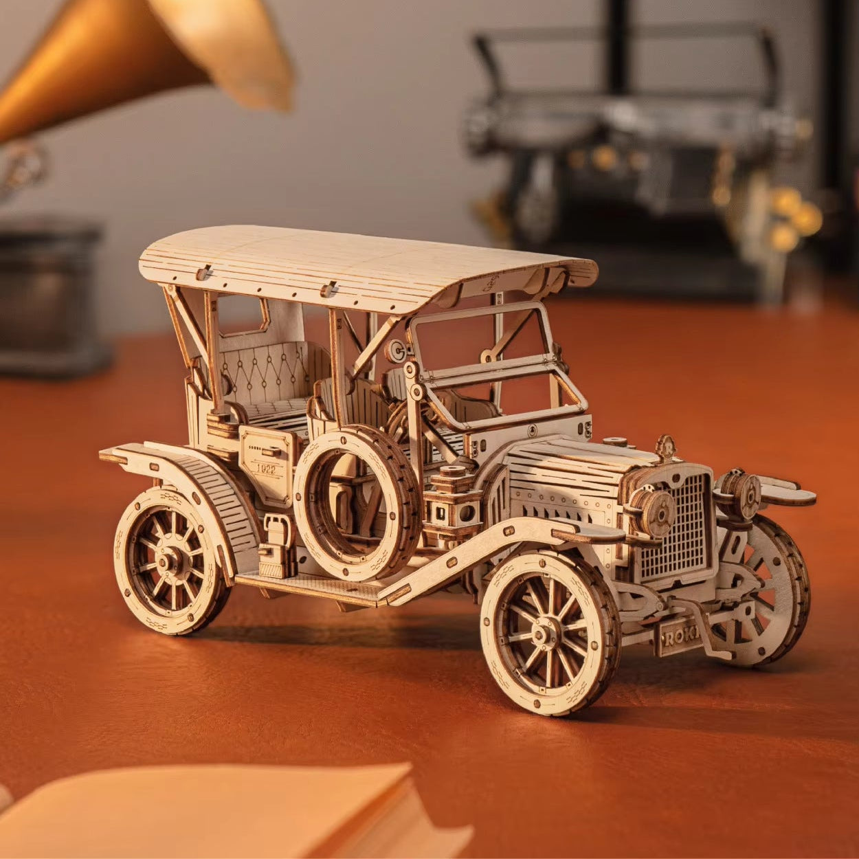 Build a Memory – 1910s Wooden Car Puzzle Kit by EverProsper Trust