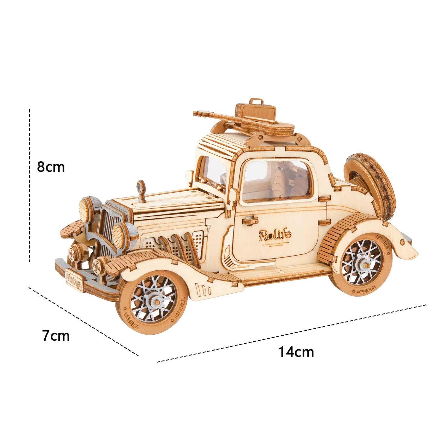 Quick to build. Impossible to forget. – Vintage Car Puzzle Kit by EverProsper Trust