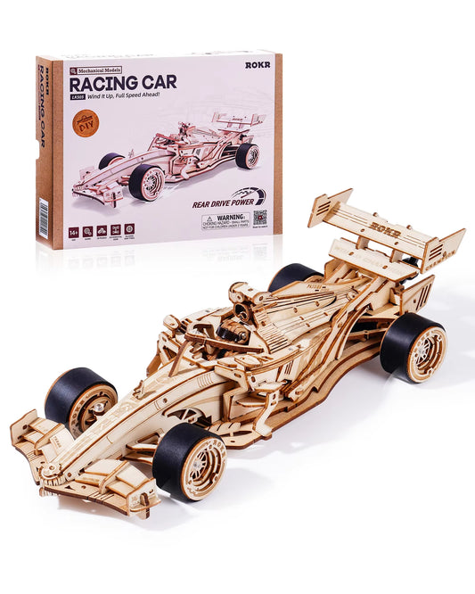 Wind. Roar. Race. – 3D Racing Car Puzzle by EverProsper Trust