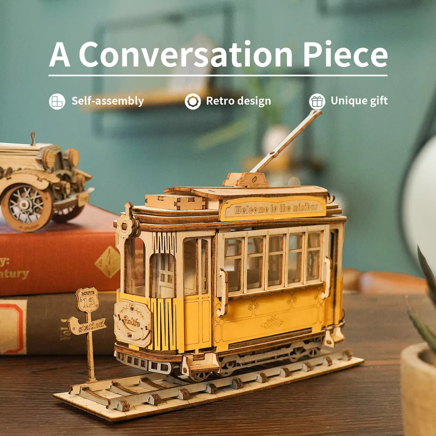 Build the Past, One Piece at a Time – Vintage Tramcar Kit by EverProsper Trust