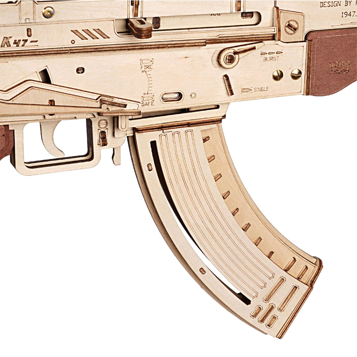 Click. Craft. Fire. – 3D Wooden AK Rifle Puzzle by EverProsper Trust