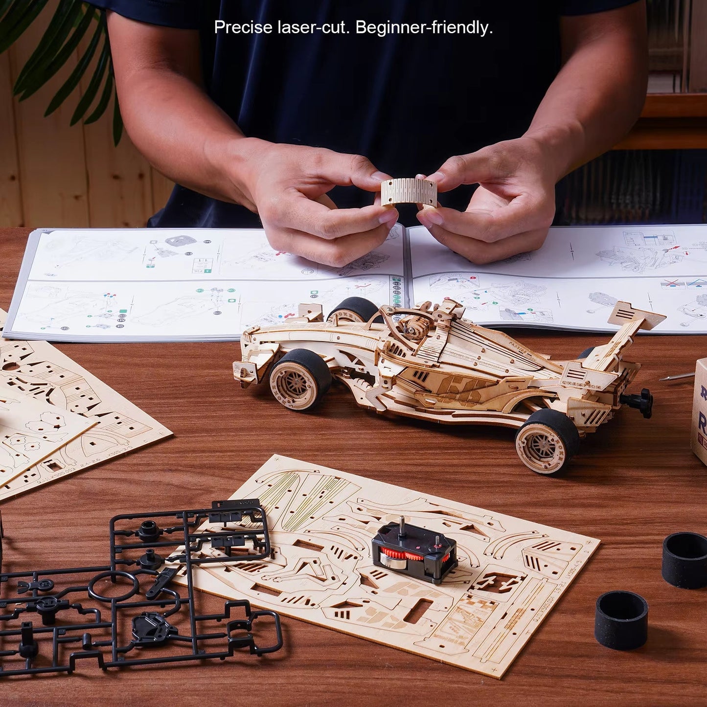 Wind. Roar. Race. – 3D Racing Car Puzzle by EverProsper Trust