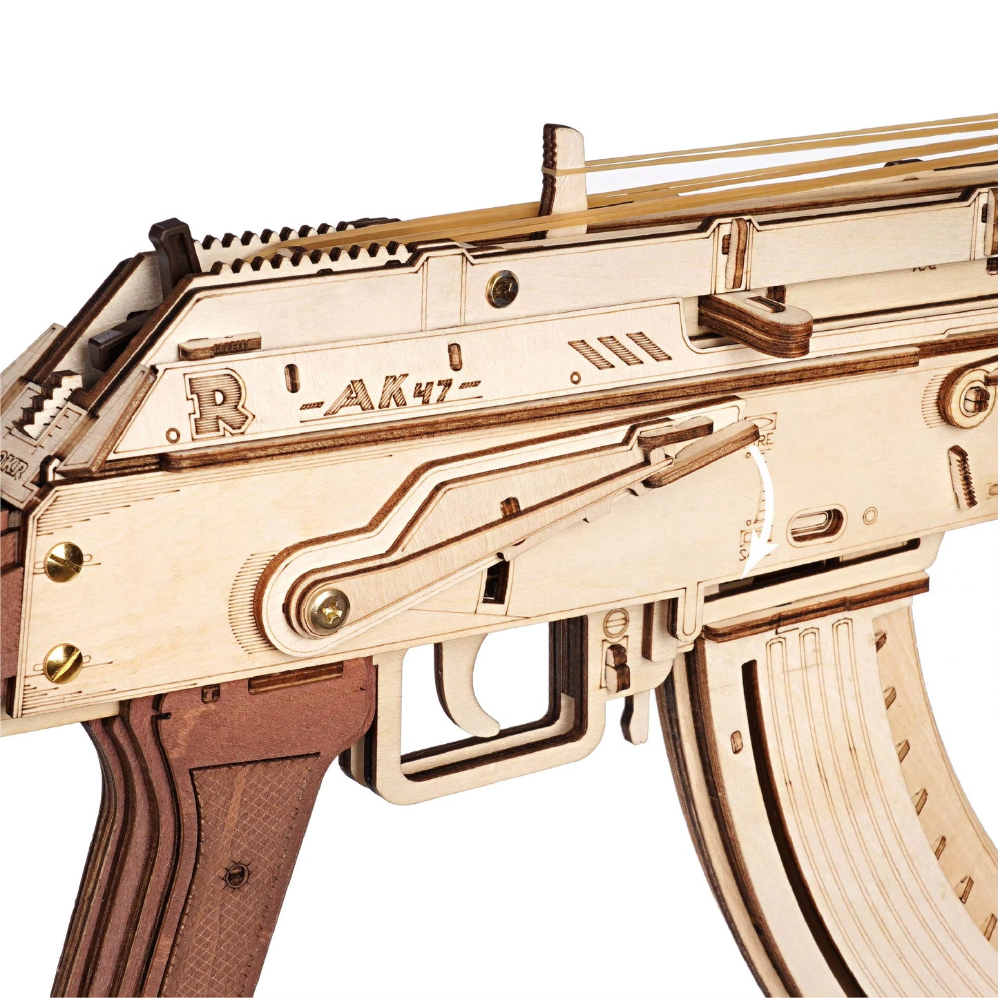 Click. Craft. Fire. – 3D Wooden AK Rifle Puzzle by EverProsper Trust