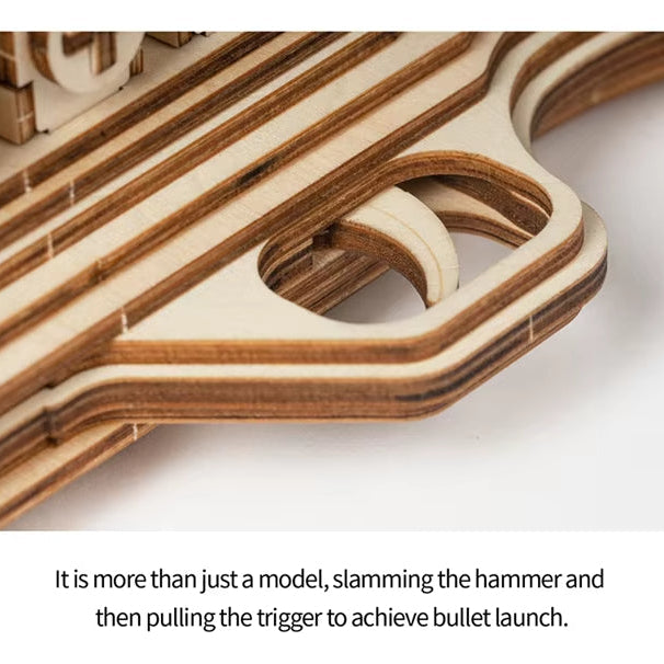 Aim. Spin. Fire. – DIY Wooden Revolver Blaster Kit by EverProsper Trust