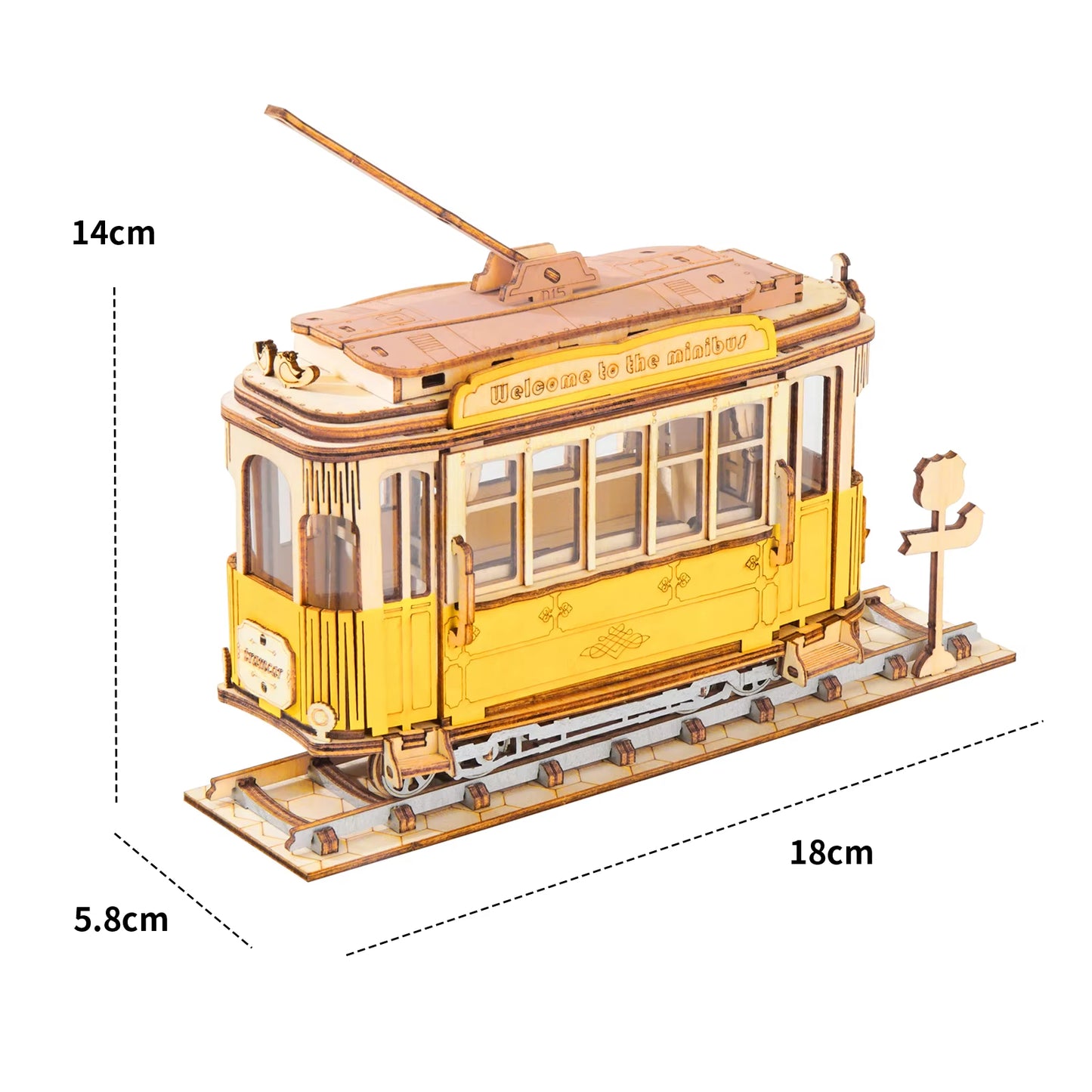 Build the Past, One Piece at a Time – Vintage Tramcar Kit by EverProsper Trust