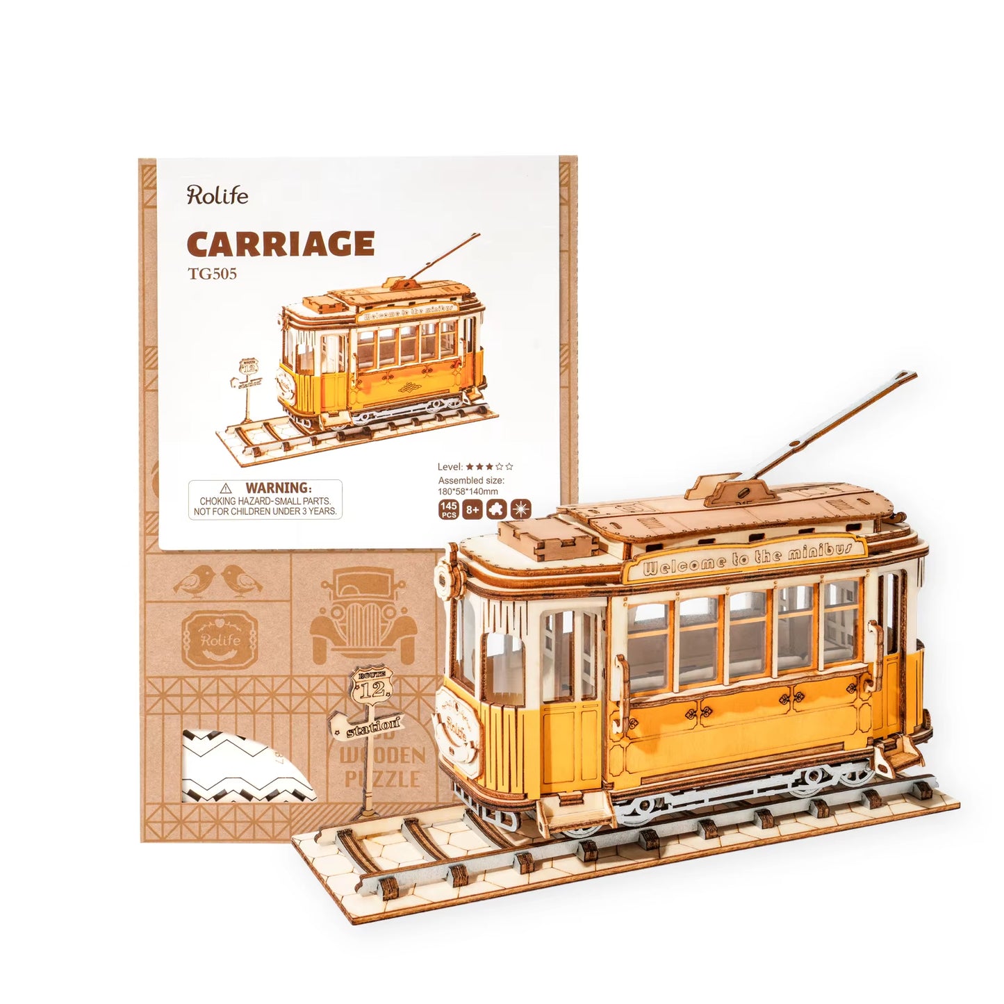 Build the Past, One Piece at a Time – Vintage Tramcar Kit by EverProsper Trust