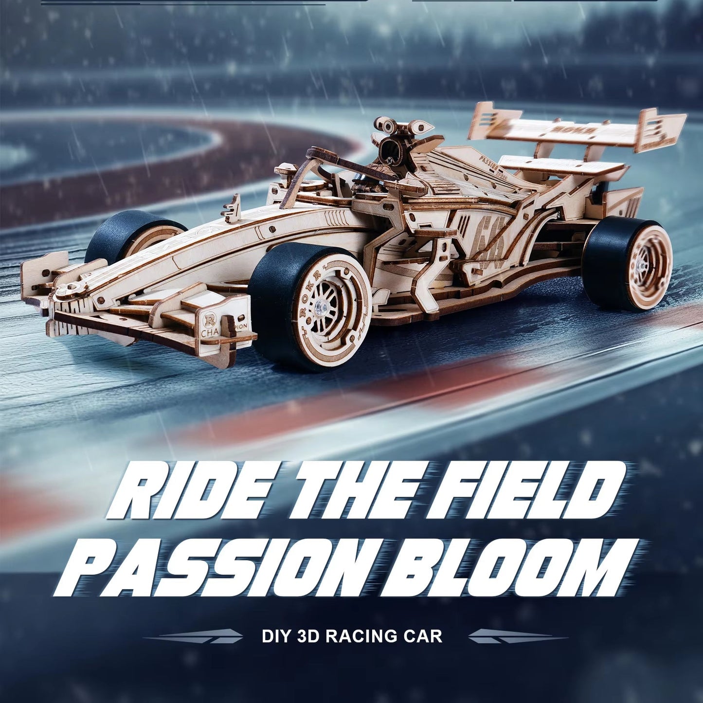 Wind. Roar. Race. – 3D Racing Car Puzzle by EverProsper Trust