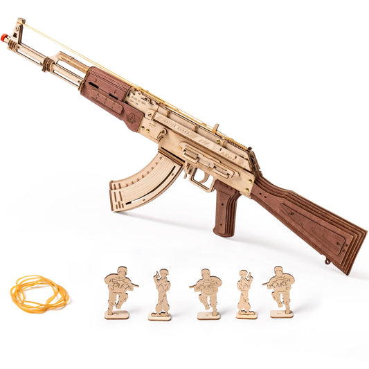 Click. Craft. Fire. – 3D Wooden AK Rifle Puzzle by EverProsper Trust