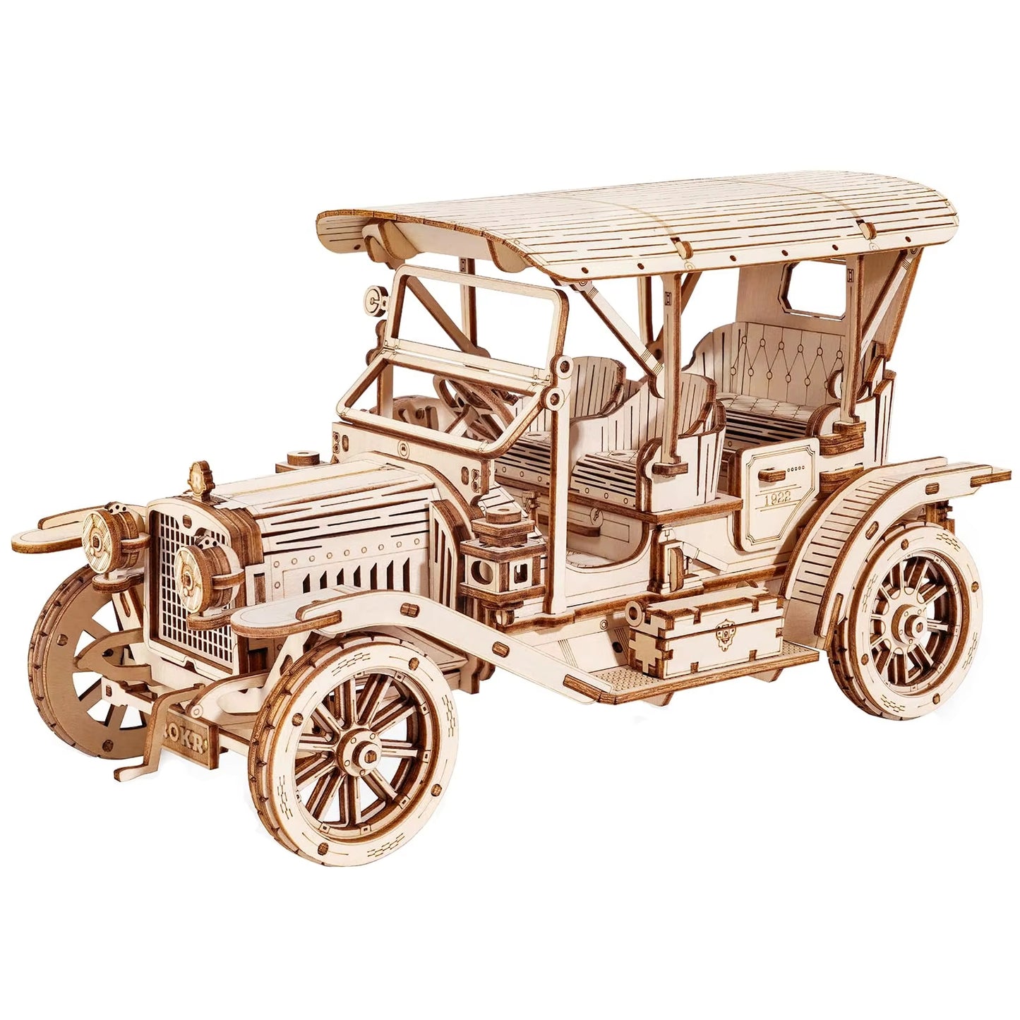 Build a Memory – 1910s Wooden Car Puzzle Kit by EverProsper Trust