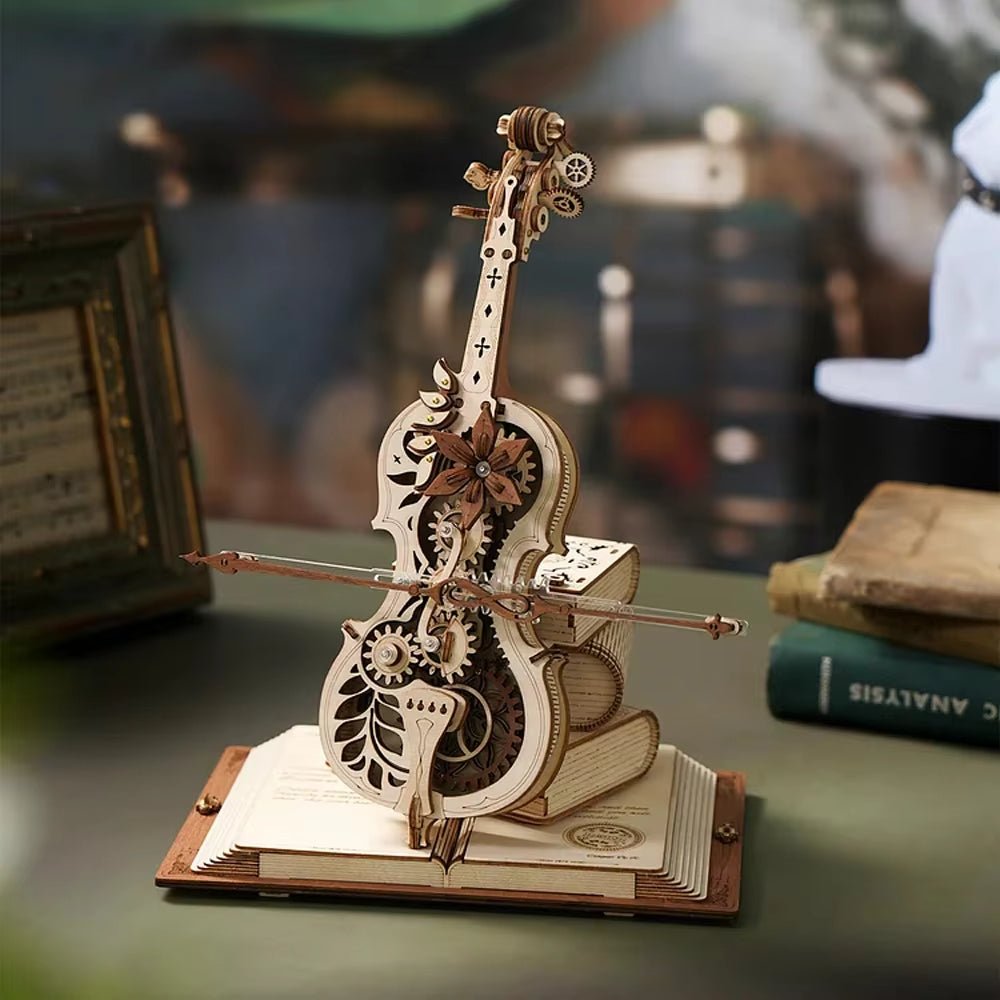 Spellbound Strings – Magic Cello Music Box Puzzle by EverProsper Trust