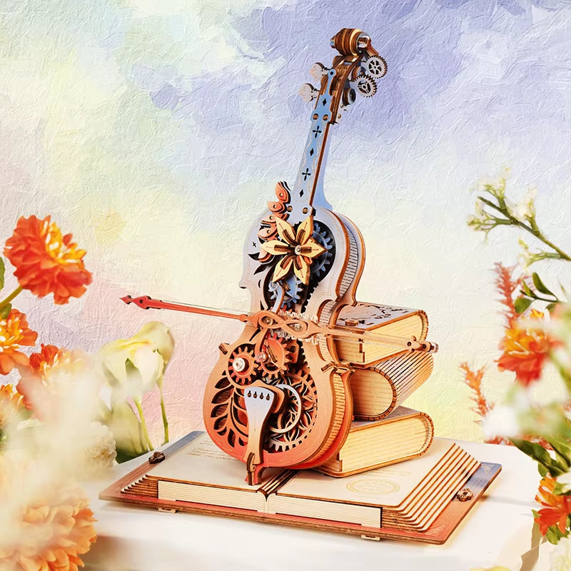 Play Elegance in Motion – Cello Music Box Puzzle by EverProsper Trust