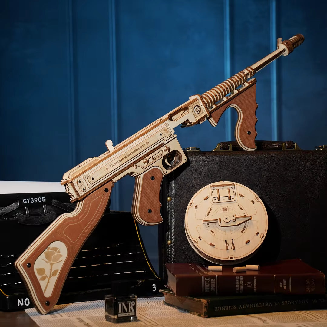 Load the Legend – 3D Thompson Gun Puzzle Kit by EverProsper Trust