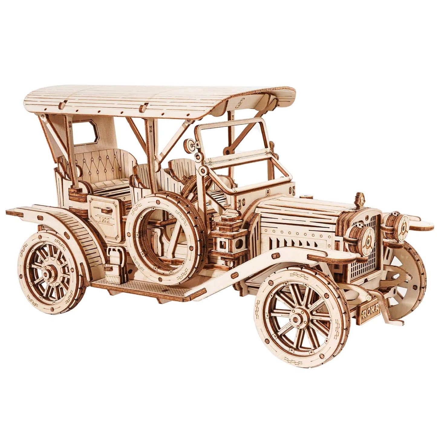Build a Memory – 1910s Wooden Car Puzzle Kit by EverProsper Trust