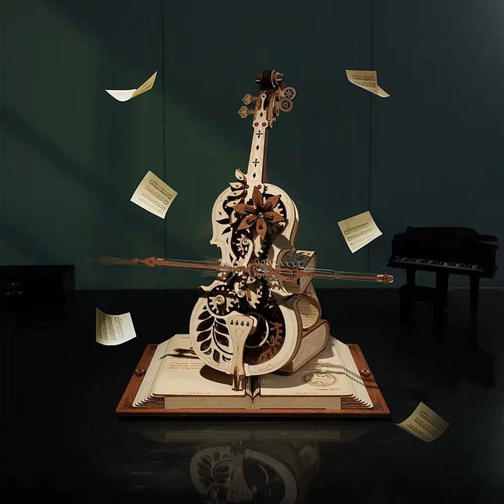 Spellbound Strings – Magic Cello Music Box Puzzle by EverProsper Trust