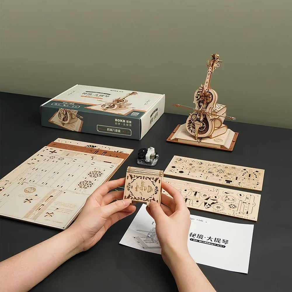 Spellbound Strings – Magic Cello Music Box Puzzle by EverProsper Trust