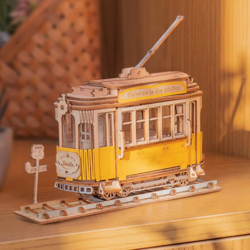 Build the Past, One Piece at a Time – Vintage Tramcar Kit by EverProsper Trust