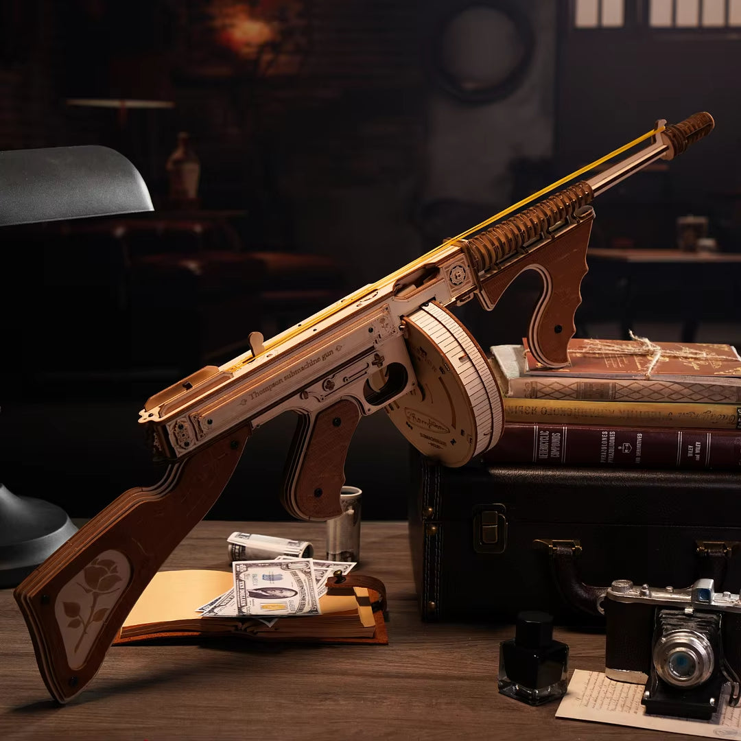 Load the Legend – 3D Thompson Gun Puzzle Kit by EverProsper Trust