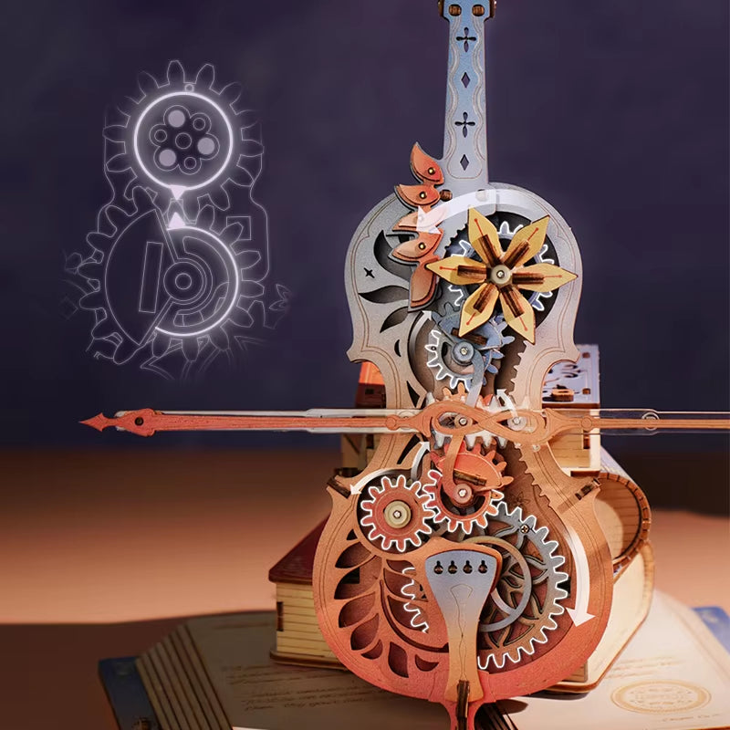 Play Elegance in Motion – Cello Music Box Puzzle by EverProsper Trust