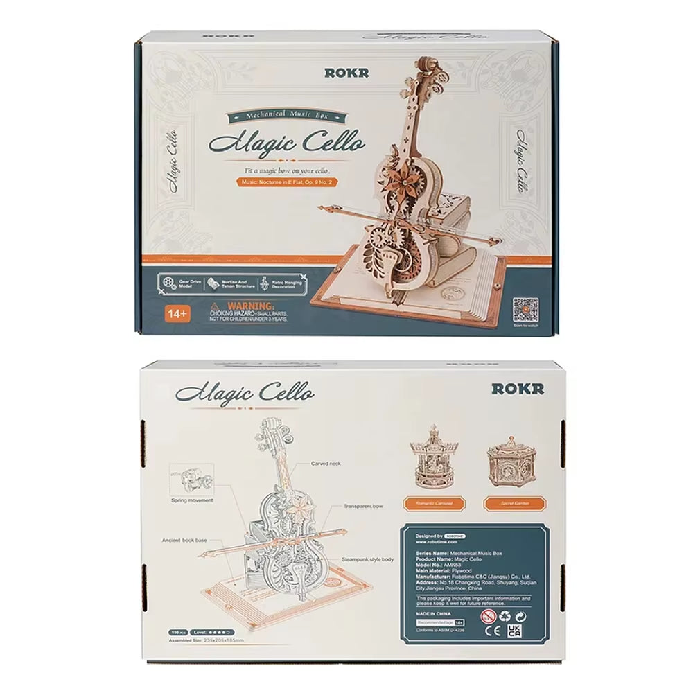 Spellbound Strings – Magic Cello Music Box Puzzle by EverProsper Trust