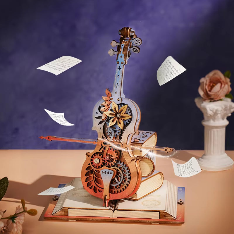 Play Elegance in Motion – Cello Music Box Puzzle by EverProsper Trust