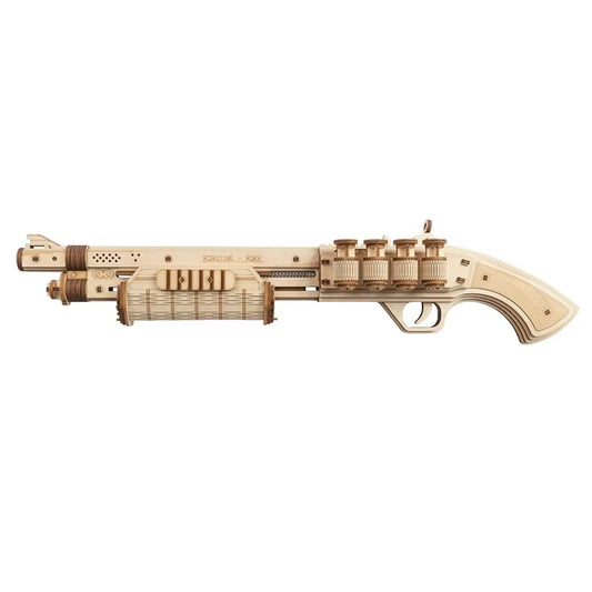 Lock. Load. Laugh. – Wooden Shotgun Blaster Kit by EverProsper Trust