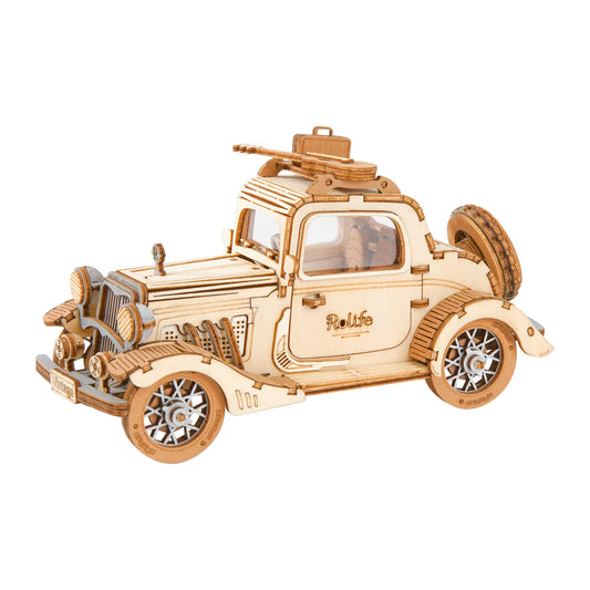 Quick to build. Impossible to forget. – Vintage Car Puzzle Kit by EverProsper Trust