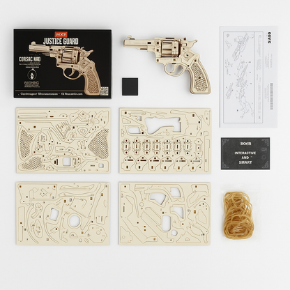 Aim. Spin. Fire. – DIY Wooden Revolver Blaster Kit by EverProsper Trust