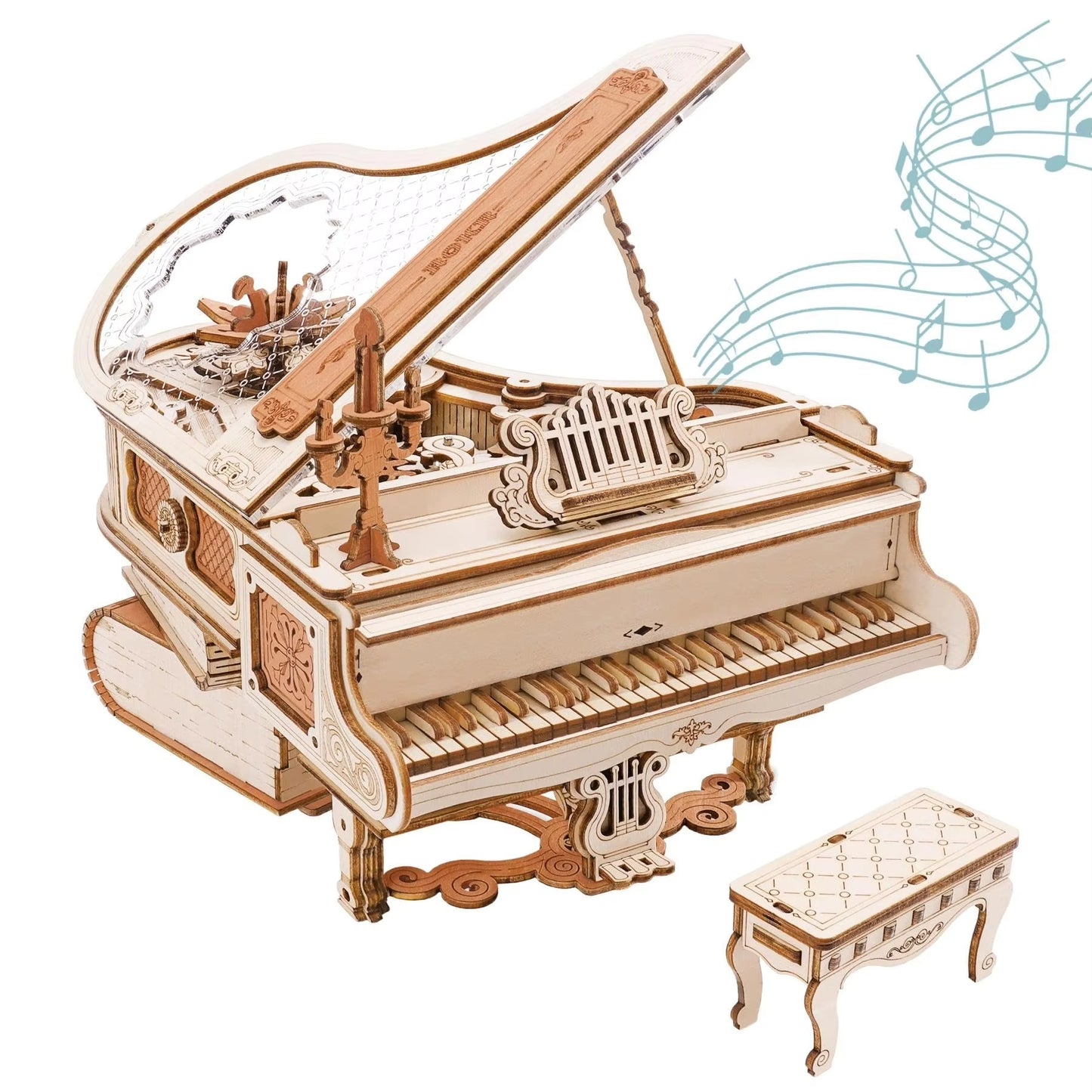 Compose Magic – Mechanical Piano Music Box Puzzle by EverProsper Trust