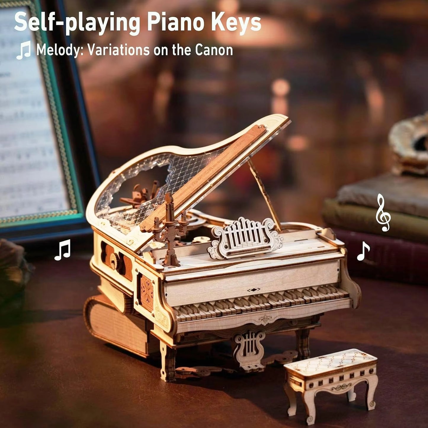 Compose Magic – Mechanical Piano Music Box Puzzle by EverProsper Trust