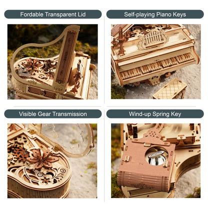 Compose Magic – Mechanical Piano Music Box Puzzle by EverProsper Trust